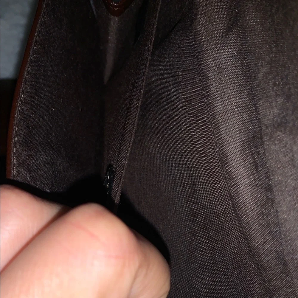 Giani Bernini Brown and Black Logo Wallet